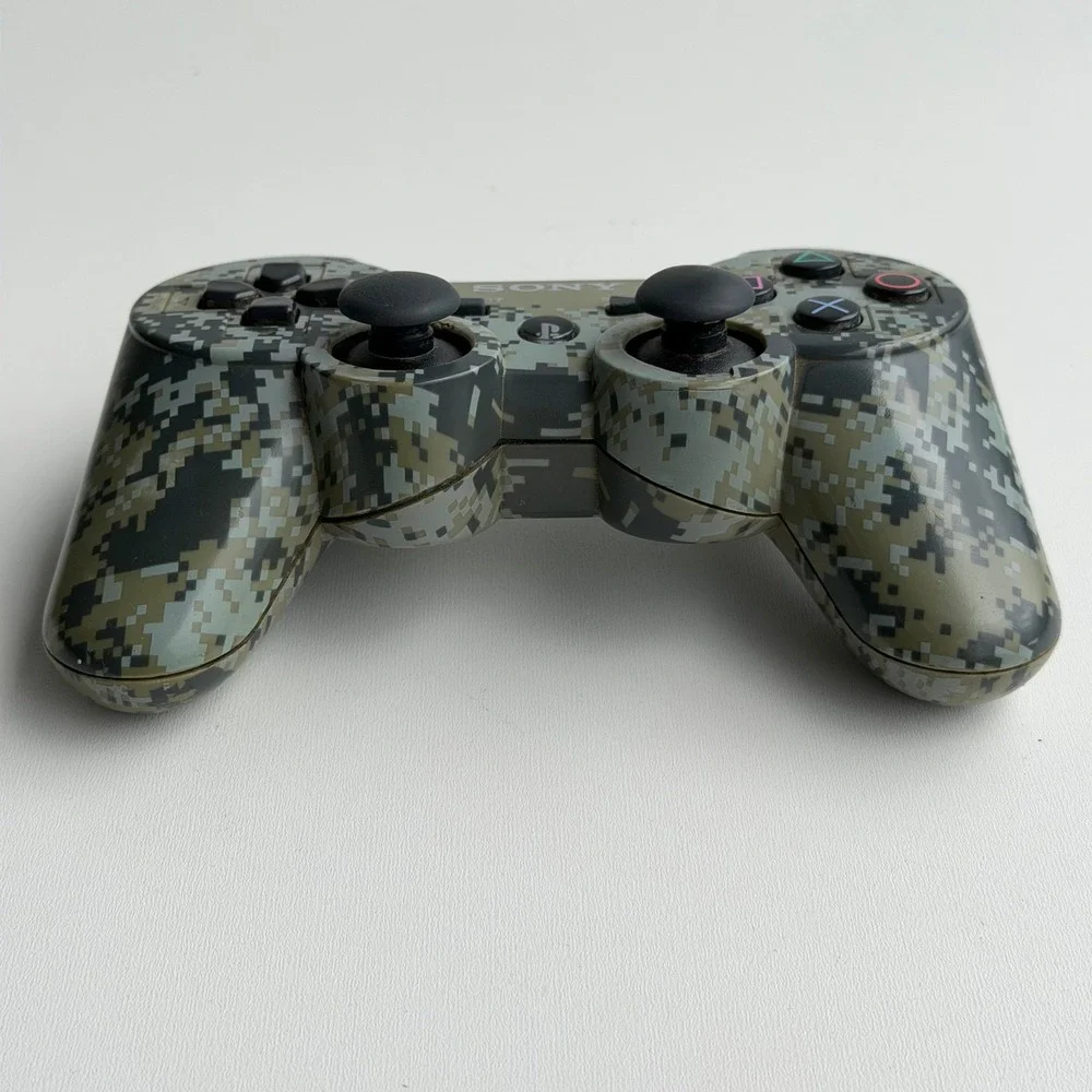 Sony DualShock 3 Controller PS3 Green Urban Camo Wireless Sixaxis
